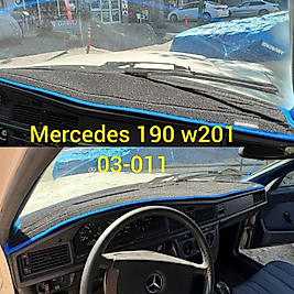 Mercedes E190 W201 Konsol Torpido 3D Koruma Koruyucu Kılıfı