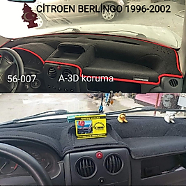Peugeot Partner 1996 - 2007 Konsol Torpido 3D Koruma Koruyucu Kılıfı