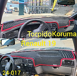 Renault 19 Europa Konsol Torpido 3D Koruma Koruyucu Kılıfı
