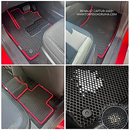Renault Captur 2020+ Akıllı Premium Eva Oto Paspas (Aksesuarlar Fiyata Dahil Değildir)