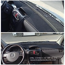 Opel Combo C 2001 - 2011 Konsol Torpido 3D Koruma Koruyucu Kılıf