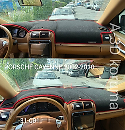 Porsche Cayenne 2002 - 2010 Konsol Torpido 3D Koruma Koruyucu Kılıfı