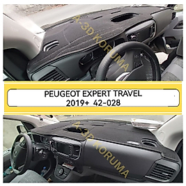 Peugeot Expert Travel 2017+ Konsol Torpido 3D Koruma