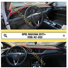 Opel İnsignia 2017+ Konsol Torpido 3D Koruma Koruyucu Kılıfı