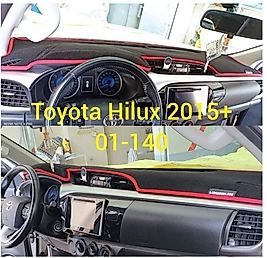Toyota Hilux 2015+ Konsol Torpido 3D Koruma Koruyucu Kılıfı