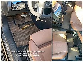 Mercedes Benz A200 2017 - 2024 Kasa Akıllı Premium Eva Oto Paspas (Aksesuarlar Fiyata Dahil Değildir)