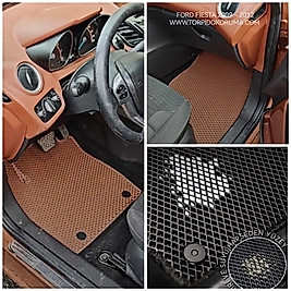 Ford Fiesta 2008-2017 Akıllı Premium Eva Oto Paspas (Aksesuarlar Fiyata Dahil Değildir)