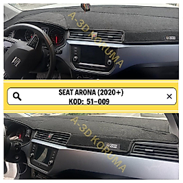 Seat Arona 2020+ Konsol Torpido A3D Koruma Koruyucu Kılıfı