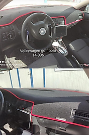 Volkswagen Jetta 1997 - 2003 Konsol Torpido 3D Koruma Koruyucu Kılıfı