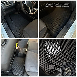 Renault Clio 5 2019 2025 Akıllı Premium Eva Oto Paspas (Aksesuarlar Fiyata Dahil Değildir)