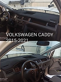 Volkswagen Caddy 2015-2019 Konsol Torpido 3D Koruma Koruyucu Kılıfı