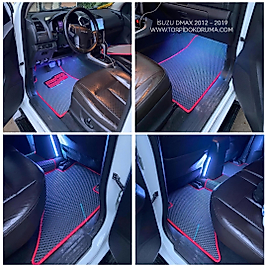 İsuzu Dmax 2012 - 2019 Kasa Akıllı Premium Eva Oto Paspas (Aksesuarlar Fiyata Dahil Değildir)