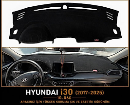 Hyundai i30 (2017-2025) Konsol Torpido 3D Koruma Halısı - Panel Koruyucu - Ön Göğüs Örtüsü