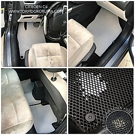 Citroen C4 2011 - 2020 Kasa Akıllı Premium Eva Oto Paspas (Aksesuarlar Fiyata Dahil Değildir)