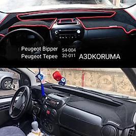 Peugeot Tepee 2007 -2020 Konsol Torpido 3D Koruma Koruyucu Kılıfı