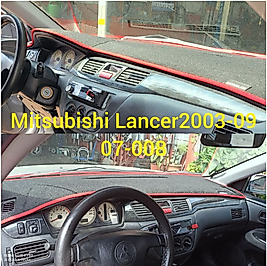 Mitsubishi Lancer 2003 - 2007 Konsol Torpido 3D Koruma Koruyucu Kılıfı