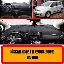 Nissan Note E11 2005 - 2009 Konsol Torpido 3D Koruma Koruyucu Kılıf
