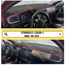 Citroen C3 2020+ Konsol Torpido 3D Koruma