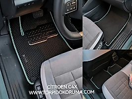 Citroen C4X Kasa Akıllı Premium Eva Oto Paspas (Aksesuarlar Fiyata Dahil Değildir)