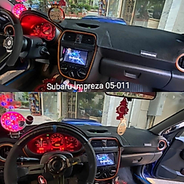 Subaru İmpreza 2000 - 2007 Konsol Torpido 3D Koruma  Koruyucu Kılıfı