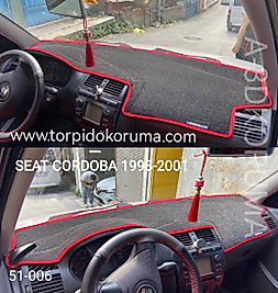 Seat İbiza 1998-2001 Konsol Torpido 3D Koruma  Koruyucu Kılıfı