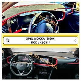 Opel Mokka 2020+ Konsol Torpido A3D Koruma Koruyucu Kılıf