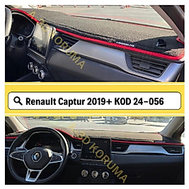 Renault Captur 2019+ Konsol Torpido 3D Koruma Koruyucu Kılıfı