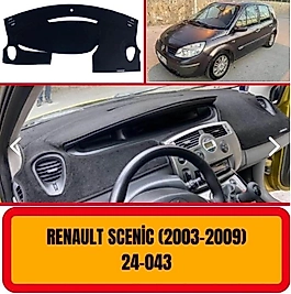 Renault Scenic 2 2003 - 2009 Konsol Torpido 3D Koruma Koruyucu Kılıfı