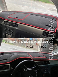 Volkswagen Caddy 2017-2021 Konsol Torpido 3D Koruma Koruyucu Kılıfı