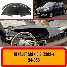 Renault Scenic 3 Konsol Torpido A3D Koruma Koruyucu Kılıfı