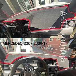 Mercedes C207 2009-2017 Konsol Torpido 3D Koruma Koruyucu Kılıfı