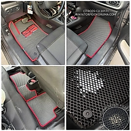 Citroen C3 2017+ Kasa Akıllı Premium Eva Oto Paspas (Aksesuarlar Fiyata Dahil Değildir)