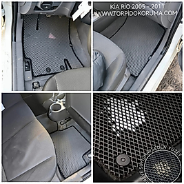 Kia Rio Pride 2005-2011 Akıllı Premium Eva Oto Paspas (Aksesuarlar Fiyata Dahil Değildir)