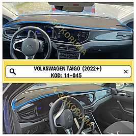 Volkswagen Taigo 2022+ Konsol Torpido 3D Koruma Koruyucu Kılıfı