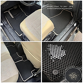 Nissan X - Trail 2007 - 2014 Akıllı Premium Eva Oto Paspas (Aksesuarlar Fiyata Dahil Değildir)
