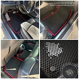 Alfa Romeo Giulietta 2010+ Akıllı Premium Eva Oto Paspas (Aksesuarlar Fiyata Dahil Değildir)
