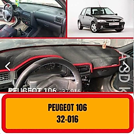 Peugeot 106 Konsol Torpido 3D Koruma Koruyucu Kılıfı