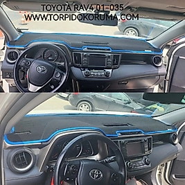 Toyota Rav 4 Konsol Torpido M3D Koruma Koruyucu Kılıfı