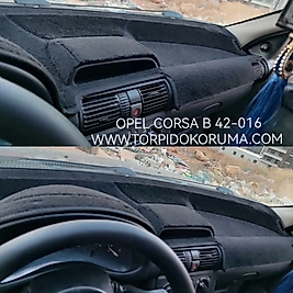 Opel Corsa B 1992-2000 Konsol Torpido 3D Koruma Koruyucu Kılıf
