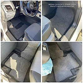 Nissan Qashqai E Power 2023+ Akıllı Premium Eva Oto Paspas (Aksesuarlar Fiyata Dahil Değildir)