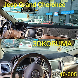 Jeep Grand Cherokee Konsol Torpido 3D Koruma Koruyucu Kılıfı
