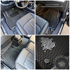 Audi Q3 F3 2018+ Akıllı Premium Eva Oto Paspas (Aksesuarlar Fiyata Dahil Değildir)