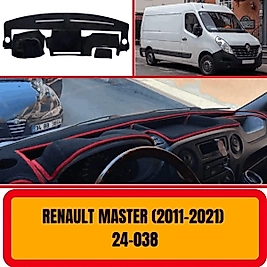 Renault Master 2011 - 2021 Konsol Torpido A3D Koruma Koruyucu Kılıfı