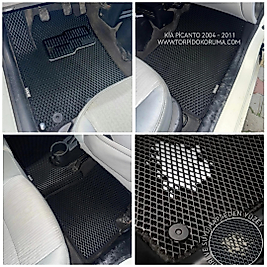 Kia Picanto 2004 - 2011 Akıllı Premium Eva Oto Paspas (Aksesuarlar Fiyata Dahil Değildir)