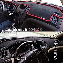 Opel İnsignia B 2008 - 2013 Konsol Torpido 3D Koruma Koruyucu Kılıf