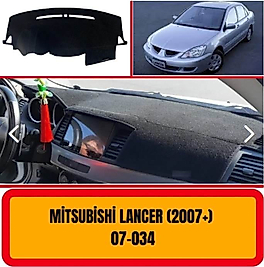 Mitsubishi Lancer 2007 + Konsol Torpido 3D Koruma Koruyucu Kılıfı