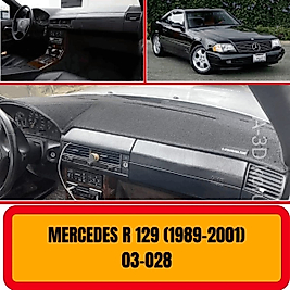 Mercedes R129 1989-2001 Konsol Torpido A3D Koruma Koruyucu Kılıfı