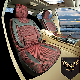 Ekonom Dokuma Kumaş Bordo Oto Kılıfı