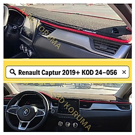 Renault Captur 2019+ Konsol Torpido A3D Koruma Koruyucu Kılıfı