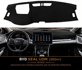 BYD Seal U DM-i (2024+ Uyumlu) Lazer Kesim Ön Göğüs Koruyucu ve Torpido Koruma Halısı